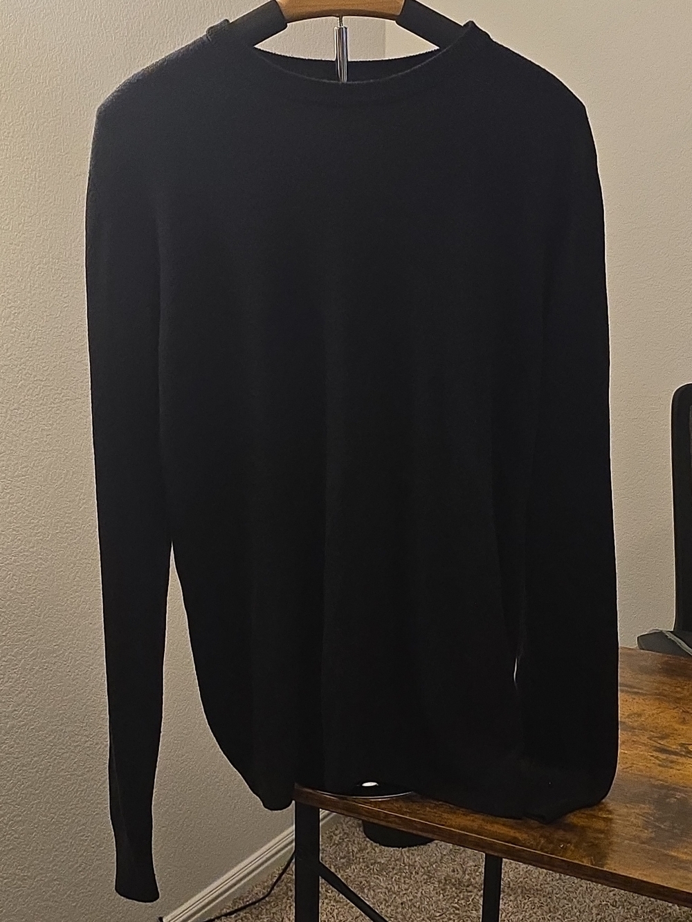 Primark Black Ribbed Knit Sweater